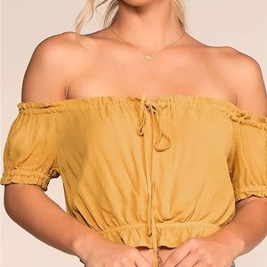 Shop Priceless ruffle top